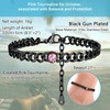 PROSTEEL Beach Anklet Black Cuban Chain Ankle Braclet Bracelet October