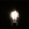 ABI 4-Watt Warm White Dimmable Candelabra Bent Flame Tip LED