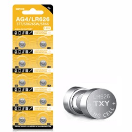 TXY 10pcs/Pack AG4 Alkaline Cell Battery 377A 377 LR626 SR626SW 20mAh Long Lasting Button Batteries for Toys Remote Camera