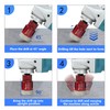 Vearter 4'' Dry Diamond Core Drill Bit, Diamomd Hole Saw