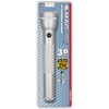 Maglite Heavy-Duty Incandescent 3-Cell D Flashlight, Silver