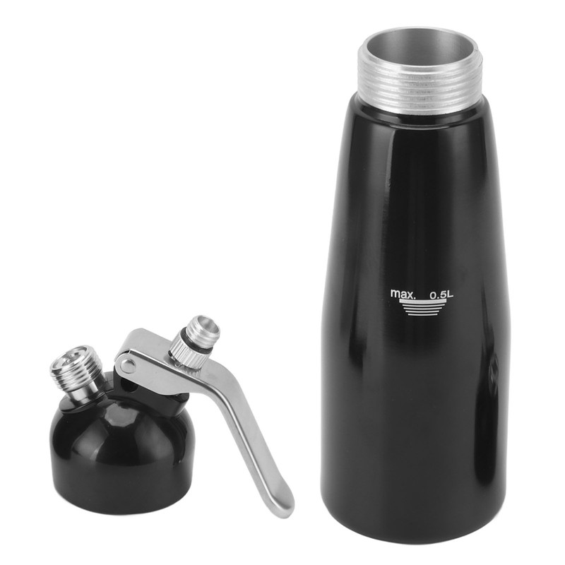 Whipped Cream Dispenser Aluminum Stainless Steel Plastic 500ml Cream Whipper