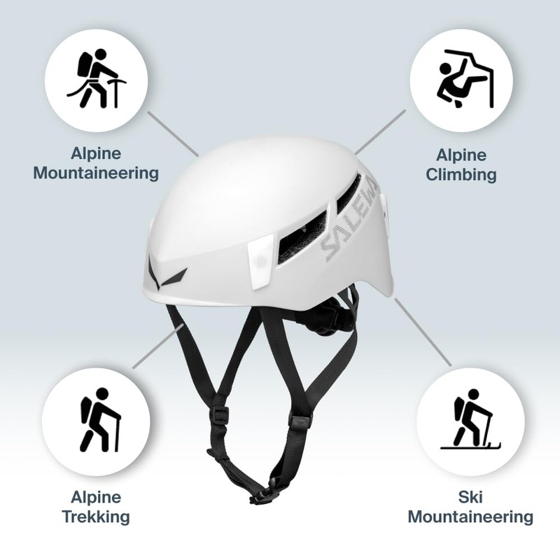 SALEWA Pura Helmet, Dark Grey, L/XL, UNISEX