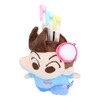 Sunstar Bungu Sanrio S1426885 Pencil Case, Plush Crayon Shin-chan x