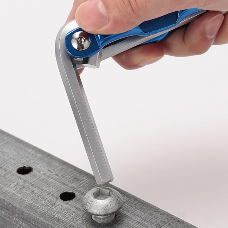 Gelishan Folding Allen Hex Keys Hexagon Screwdriver Allen Key Set