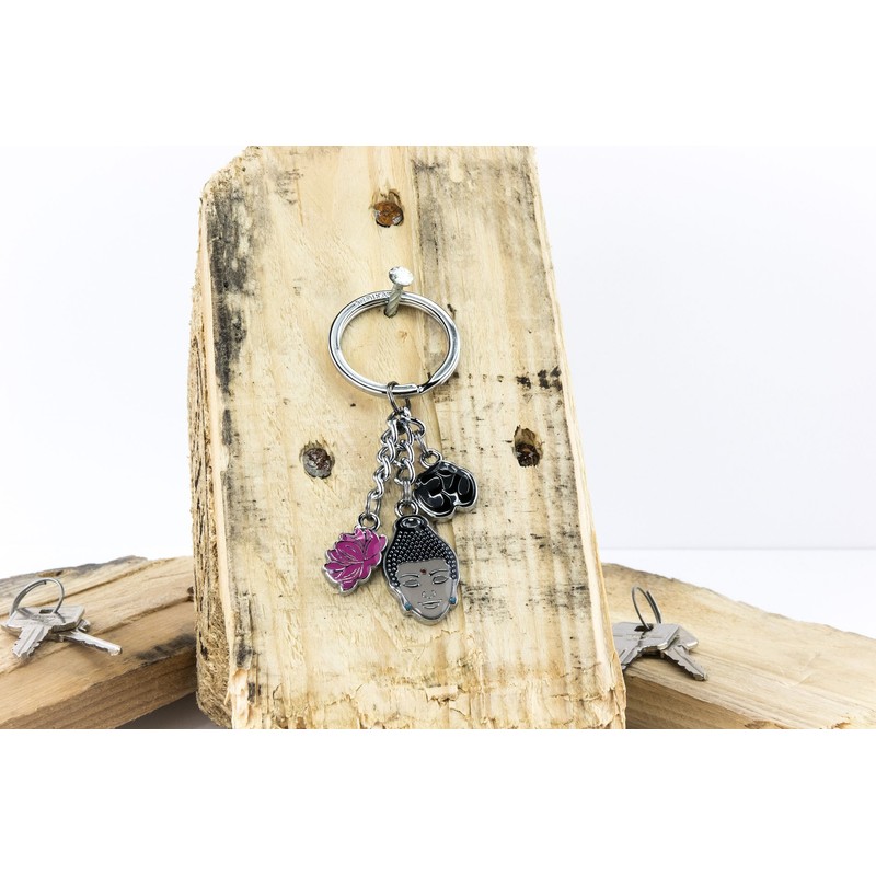 Troika unisex keychain, Buddha