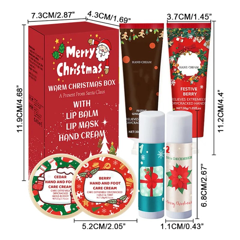 Sets De Regalo Navideños De Crema De Manos Y Crema