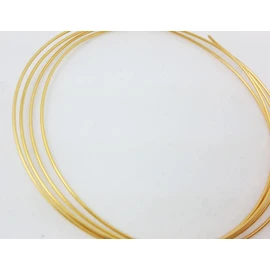 24 Gauge 99.99% Pure 24K Solid Yellow Gold Wire Round 1/4 Hard 3 Inches by CRAFT WIRE