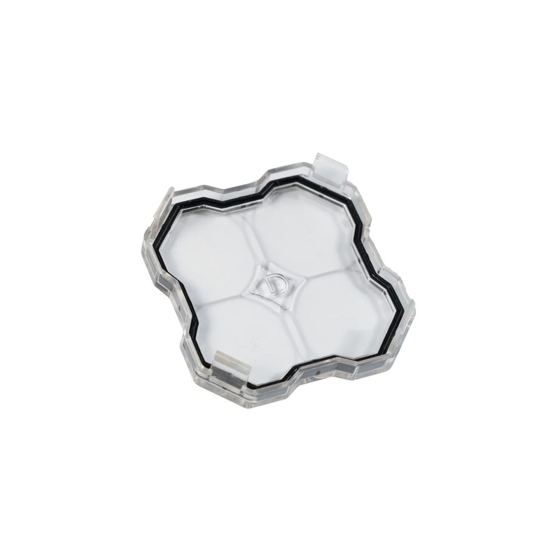 Diode Dynamics Stage Series LED Rock Light Lens (one), Red