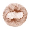 Brown Hair Nets 20PCS Hair Bun Nets with 50Pcs U