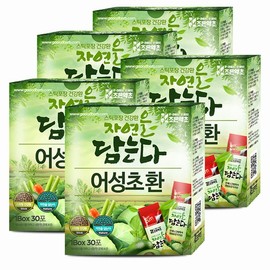 Good Herb 어성초환 스틱형 3g x 30포 x 5 Eoseongcho Powder Stick 3g x 30 Packs x 5