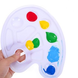 Paint Brushes for Acrylic Oil Painting Brush Watercolor Brush Strokes 画筆 Oil Paint Pack of 10 Blue