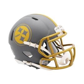 Riddell Speed Mini Football Helmet - Slate Pittsburgh Steelers