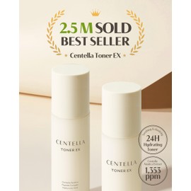 dr.pepti DR.PEPTI Centella Toner EX - Korean Face Toner with Hyaluronic Acid Peptides Niacinamide - Soothing Moisturizing for Dry Sensitive Skin - Milky Serum Formula, 6.09 fl.oz.