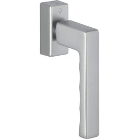HOPPE Toulon SecuForte 11736015 Stainless Steel Coloured Window Handle 32-42 mm Aluminium Matte Black