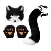 Set De Máscara, Guantes Y Cola De Gato, Máscara De