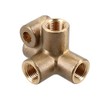 AB Tools Brass Brake Pipe Fitting 4 Way Adaptor M10