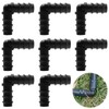 Hose Connector Set for 16 mm Irrigation Systems, Angle Connector