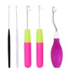 5 Sizes Latch Hook Kit, Crochet Hook Set, Hair Extension