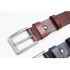 Tolumo Belts for Men, Thick Full Grain Leather Mens Belt