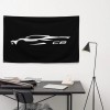 Racing Roots 2023 vette C8 Garage Office Man Cave Banner