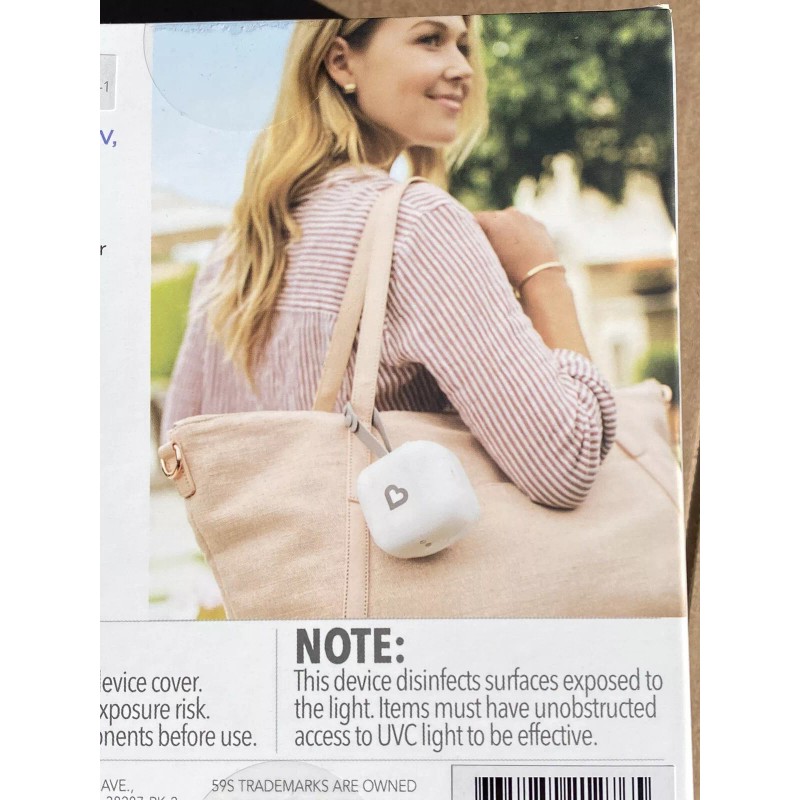 Munchkin UV Mini Pacifier Sterilizer Portable Kills 99% Germs BRAND