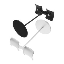 Operitacx 2pcs Earphone Holder Stand Stylish Desktop Headphone Display Rack Space Saving Gaming Headset Hanger Practical Organizer for Headphone Accessories for Tidy