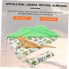 Gatuida Reptile Substrate Bed for Lizards Cozy Sleeping Bag for
