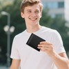 Energather Wallets for Men, Bifold Wallets with Multiple Card Slots,