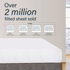 LuxClub Super King Fitted Sheet, with 45cm Deep Pocket Extra
