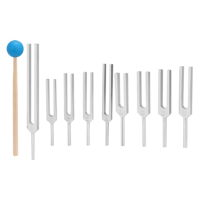 9pcs 174/ 285/ 396/ 417/ 528/ 639/ 741/ 852/ 963HZ