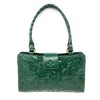 Patricia Nash Rienzo Leather Satchel, Soft Green