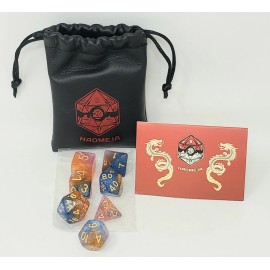 TSR HAOMEJA Change Color Irregular Dice Dice Set 7pcs For Dungeons & Dragons