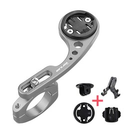 LIXADA Cyon Mount Cycle Computer Bracket Out Front Bracket for CATEYE BRYTON Garmin 31.8 and 25.4mm Light Adapter Bicycle Computer Mount Front Bike Mount