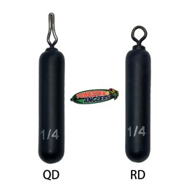 Tungsten 4 Anglers – 97% Pure Tungsten Skinny Drop Shot Weight Perfect Your Finesse Fishing |1/8oz. to 1/2oz. - Multi-Color | Perfect Your Finesse Fishing – 4-10-Pack/Bag (1/4oz. 10pc. RD)