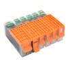 Printer Ink Cartridge Set No Fading Accurate Ink Cartridge Replacement