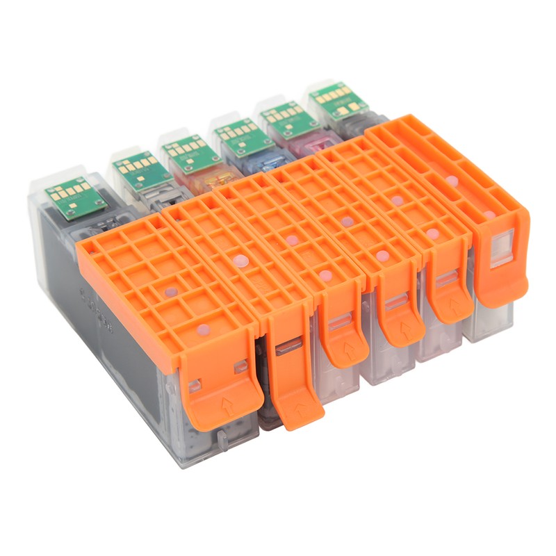 Printer Ink Cartridge Set No Fading Accurate Ink Cartridge Replacement