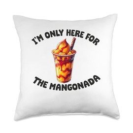 Mangonada Mango Chamoy Mexican Candy Comida Mexicana Mexico Throw Pillow