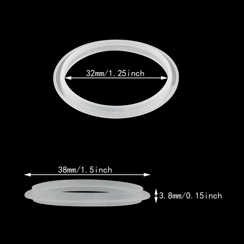 4PCS 32mm O-Rings Gasket Washer Basin Sealing Ring, Bathtub Plug