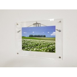 akuarideo Photo, Picture Frame, Photo Frame Silver w60xh50xd2 Easy Series FHS Set of 2 