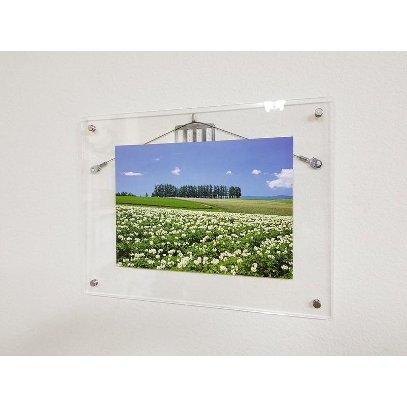 akuarideo Photo, Picture Frame, Photo Frame Silver w60xh50xd2 Easy Series FHS