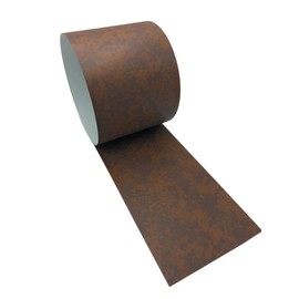Eagle 1-24 Gauge KYNAR 500 Sheet Metal Flashing Rolls-10 FT Long-Heavy Duty-Commercial Grade-Roofing Flashing, Fascia Cover, Coping Cap-Multiple Sizes (6" x 10 FT, Western Rust)