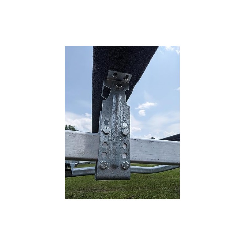 EZ Loader Trailer Parts Tall 12" Crossmember Upright Support U