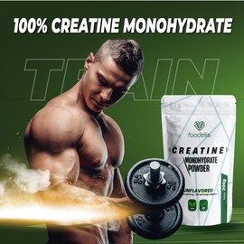Creatine Monohydrate Powder After or Pre Workout 300 Grams 100 Servings Gym Supplement for Men & Women Vegan Gluten Free Tasteless Increase Physical Performance and Muscle Strength Scoop Included