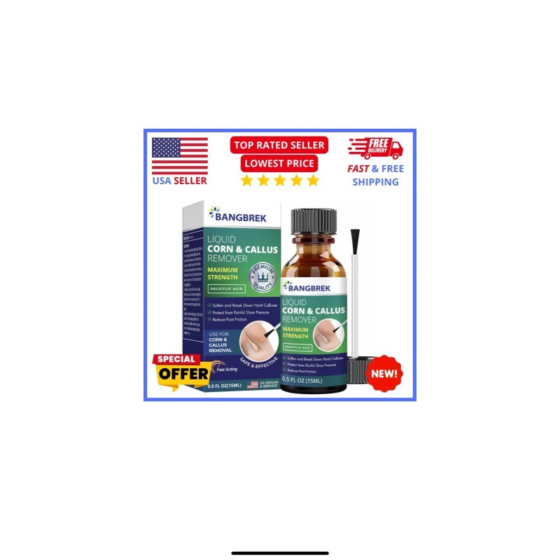 Bangbrek Corn Remover for Toes & Feet – Salicylic Acid