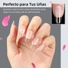 Uñas Postizas, kit Uñas soft gel 500pcs, Tips para uñas
