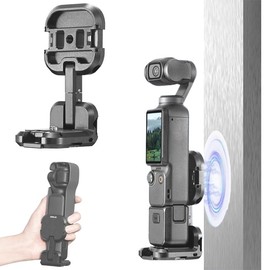 DJI Osmo Pocket 3 Magnetic Mount Aluminum Extension Adapter, Desktop Stabilizer, Adjustable Angle, Cold Shoe Slot, 1/4 Screw Hole, GOPRO/ACTION Connection Port, Easy to Carry
