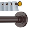 Ycinadou Bronze Shower Curtain Rod Tension 30 to 80 Inch,1