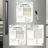 Hadley Designs Chore Charts Set of 3 for Multiple Kids:_Boho
