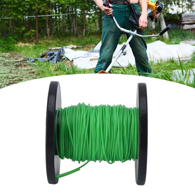 2mm String Trimmer Line, Round Grass Trimmer Line, Cutting The